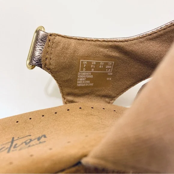 NWOB Clarks Annabel Bari Wedge Sandals - Picture 7 of 13